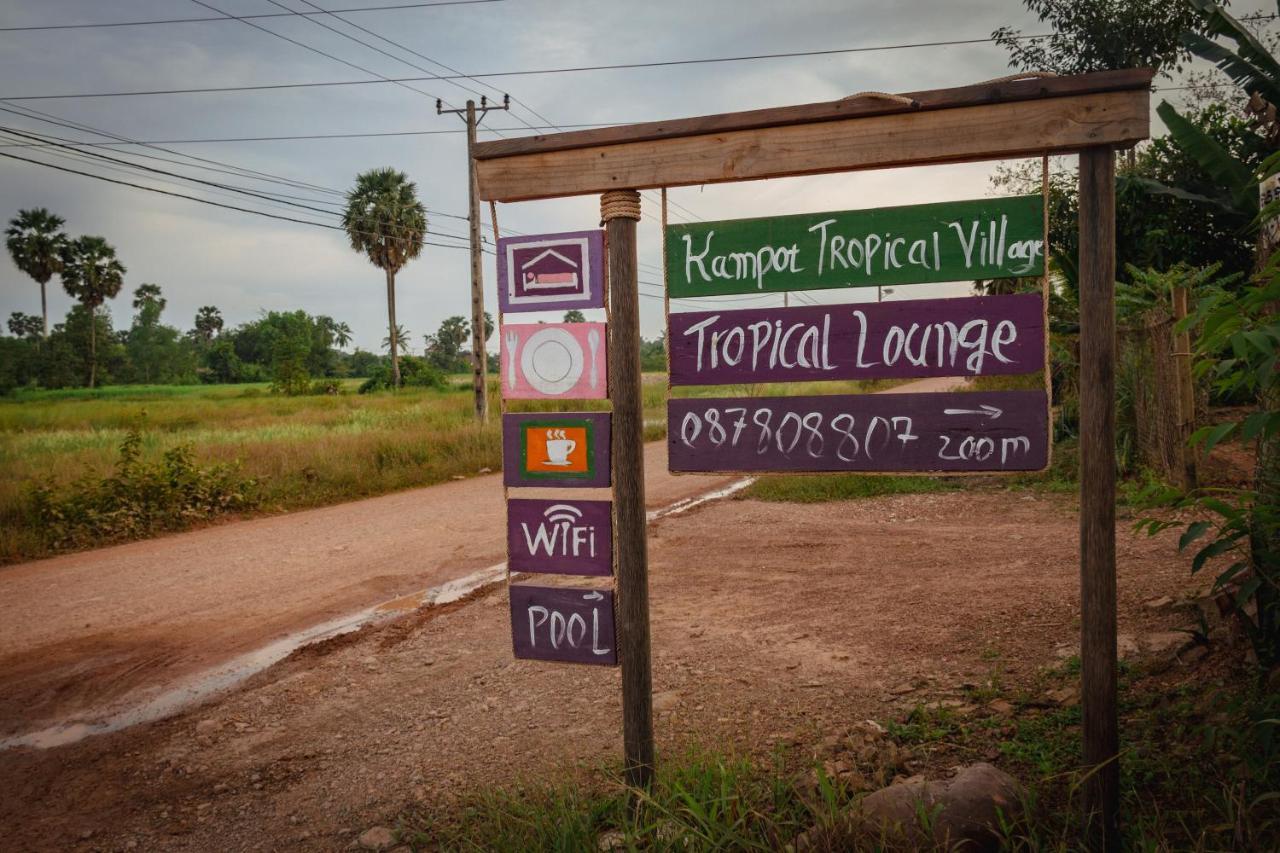 Kampot Tropical Village Eksteriør billede